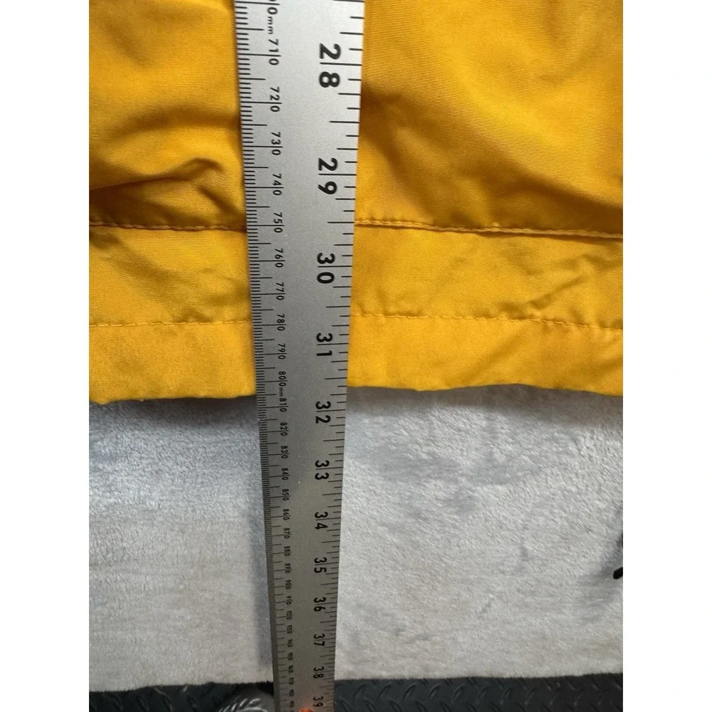 North Face Gore-Tex‎ Jacket Yellow Vintage TNF Men's Size Small NO HOOD READ
